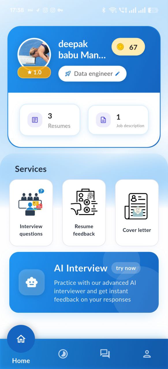 App Screen 4 - Job Applications